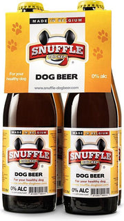 Snuffle Hondenbier 4-Pack Kip Smaak