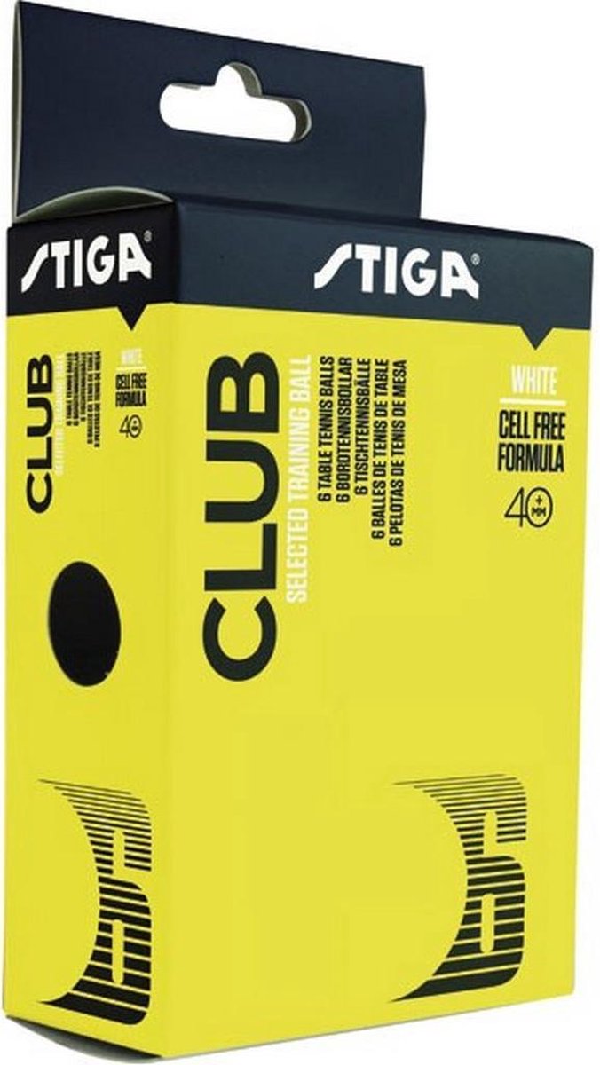 Stiga Club Trainer Poly tafeltennisballen