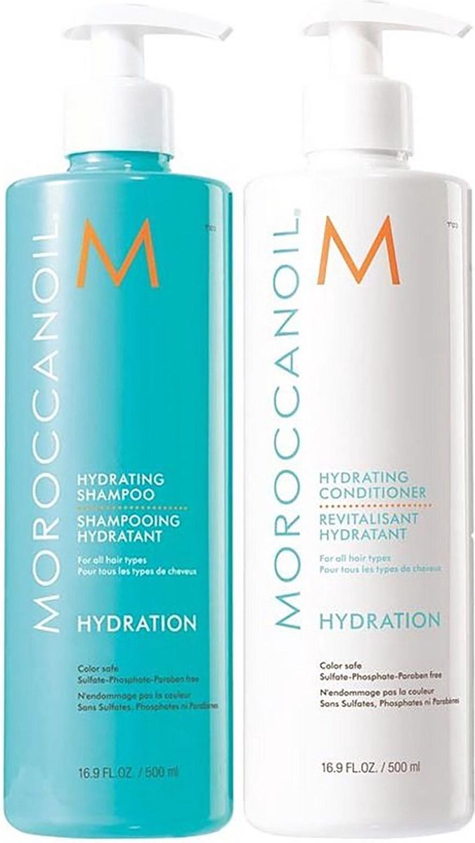Moroccanoil Hydration Shampoo + Conditioner - 500 ml