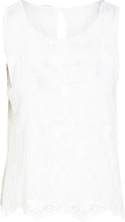 Cassis - Blouse met borduurwerk - Wit