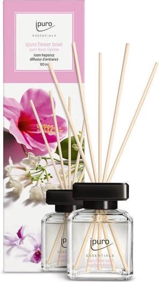 Ipuro New essentials geurstokjes Flower Bowl 100ml