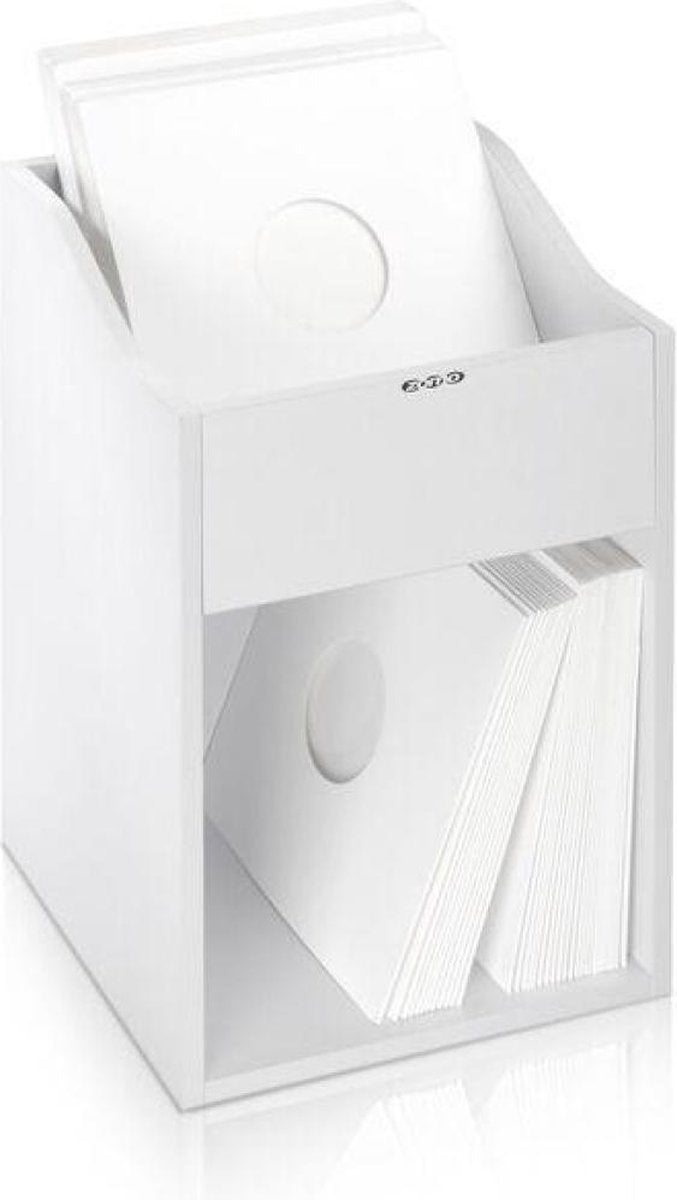 VCM LP vinyl kast meubel voor 200-240 platen (Wit)