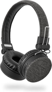 Bluetooth®-Koptelefoon met Geweven Stof Bekleed | On-Ear |18 Uur Afspeeltijd | Antraciet / Zwart