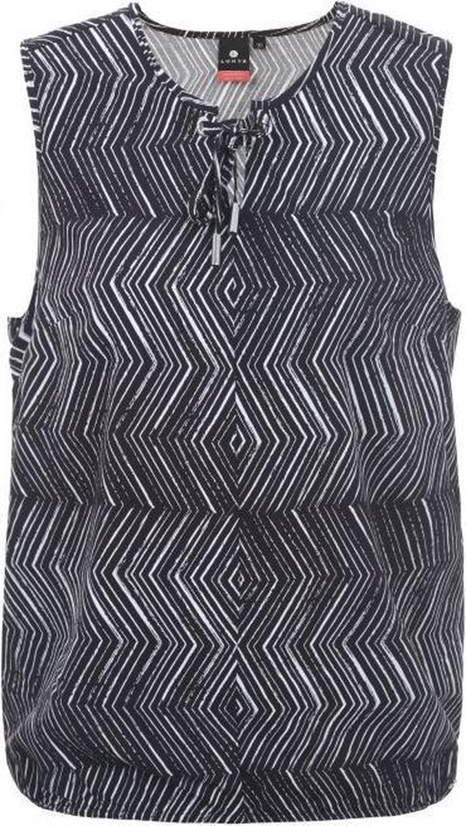 Luhta Attila dames singlet zwart dessin