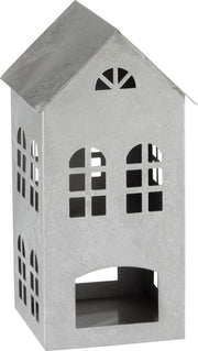 J-Line Kaarshouder Huis Alpha Ijzer Zilver
