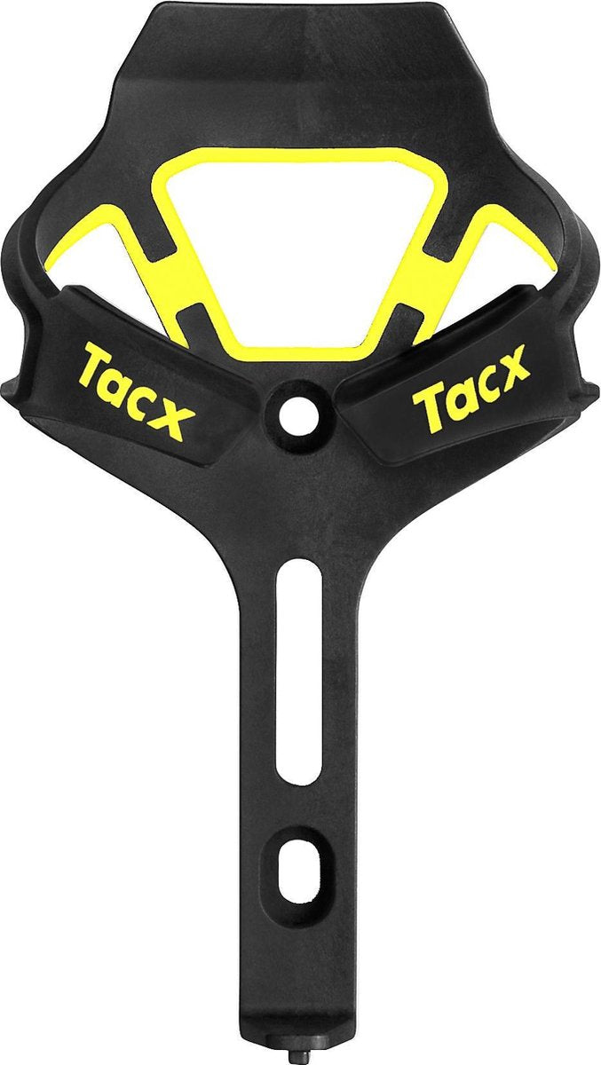 Tacx Ciro Bidonhouder - Carbon - Mat Fluo Geel