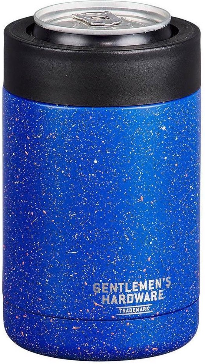 Gentlemen's Hardware Drankkoeler 330 Ml Rvs Blauw/zwart