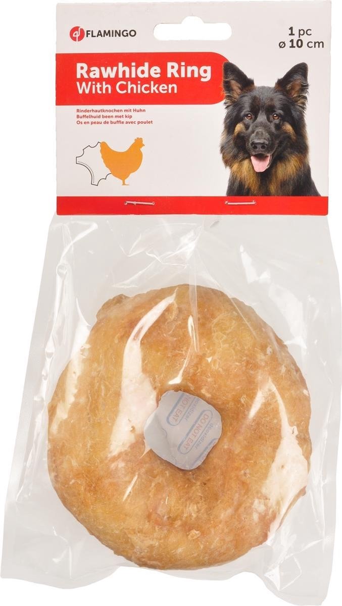 Zooselect Hondensnack Ring Kip 10 cm