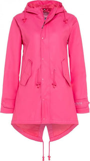Roze dames regenjas / parka HafenCity® van BMS XXXL