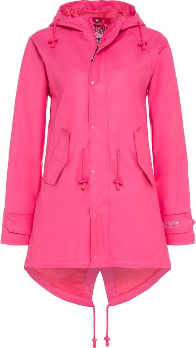 Roze dames regenjas / parka HafenCity® van BMS XXXL