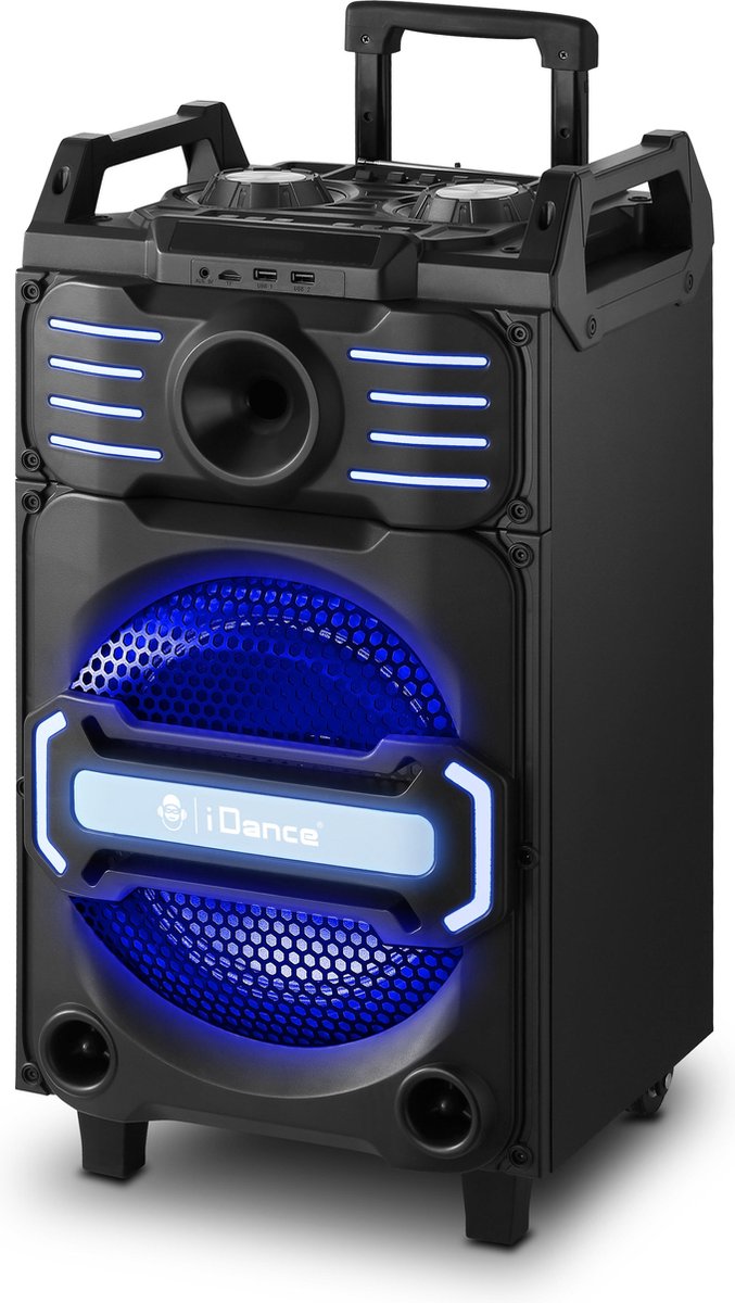 iDance Mixbox 4000 karaokesysteem Draagbaar Bedraad
