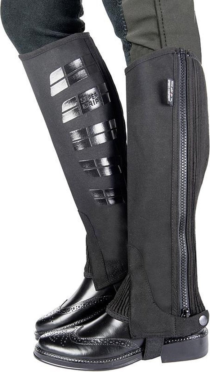 HKM Chaps met silicoonprint zwart 10
