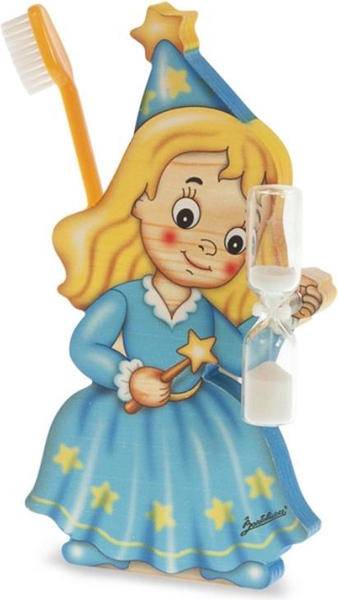 Tandenborstelhouder fee zandloper | Bartolucci | Hout
