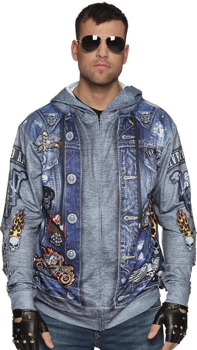 Fotorealistisch shirt hoodie Biker