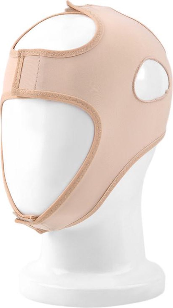 BukkitBow - Elastische bandage masker - Beige - Maat S