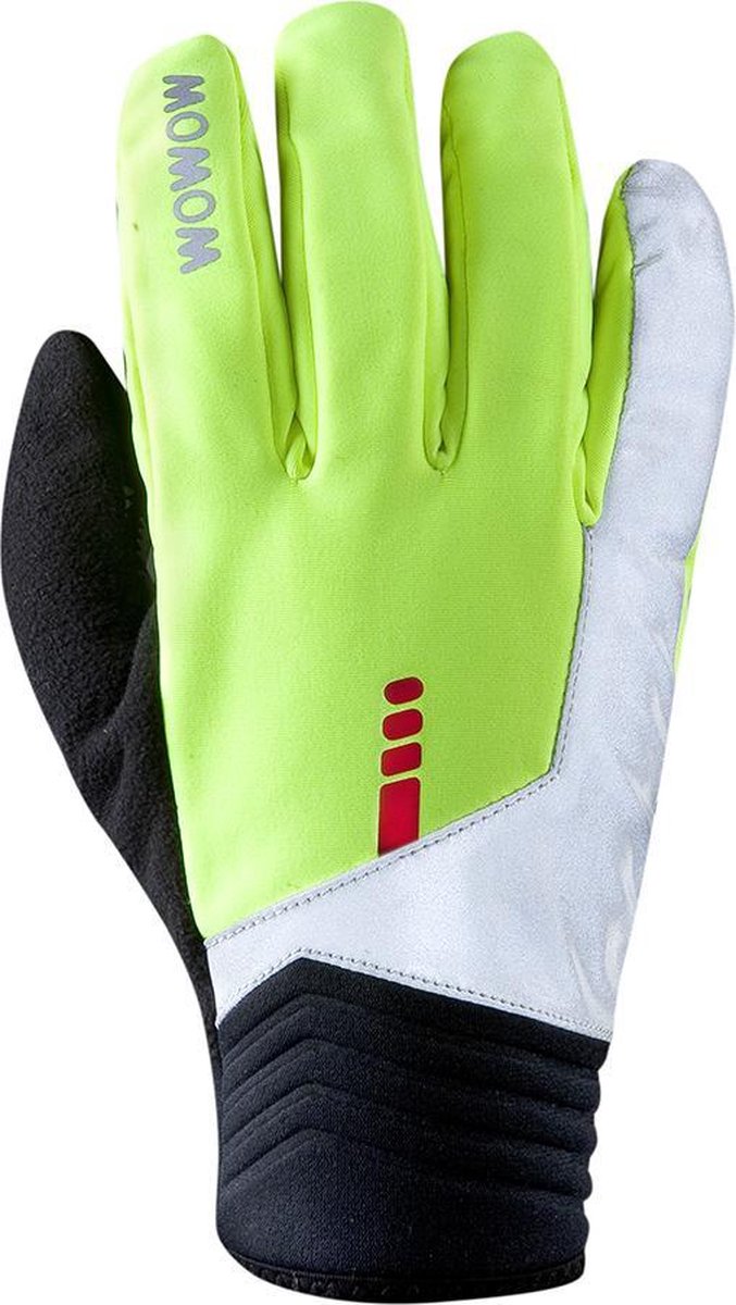 Winterhandschoenen Wowow Artic Extreem (-5°C - + 5°C)- fluo geel met reflectie