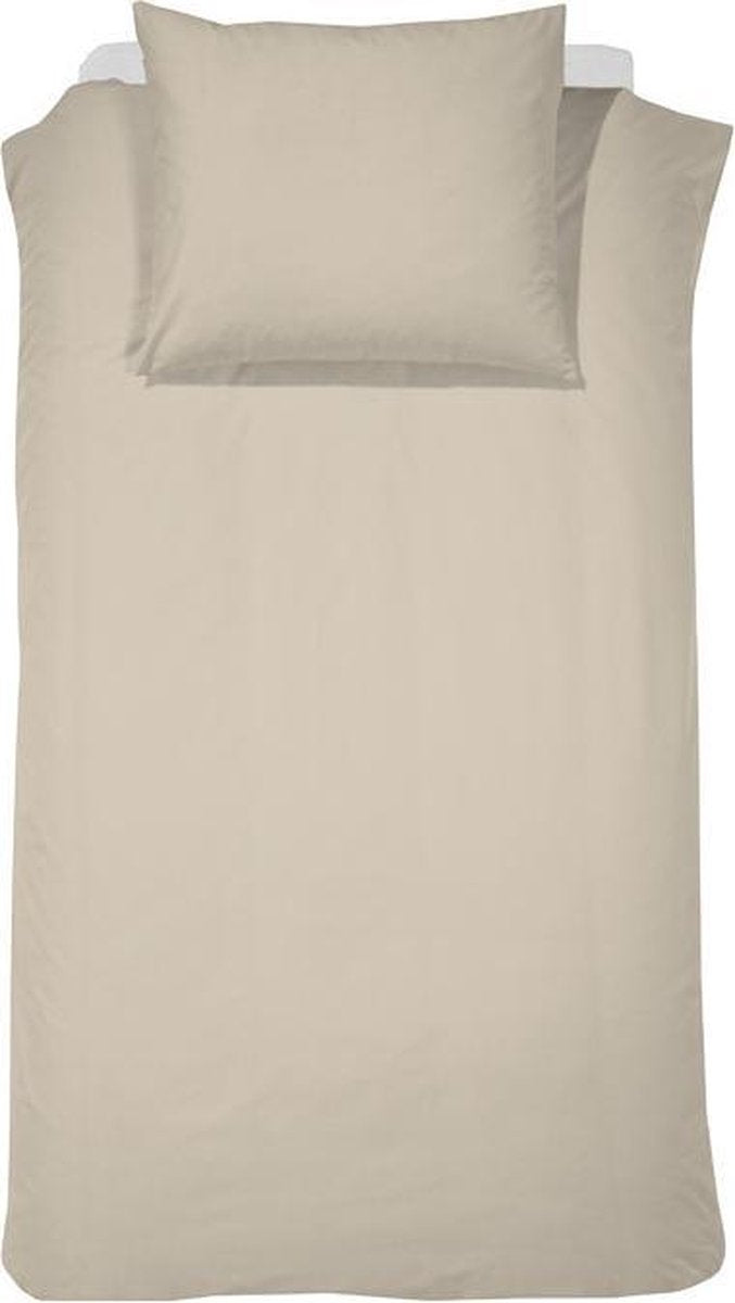 Damai - Kinderdekbedovertrek - Katoen - 100x135 cm - Silver sand