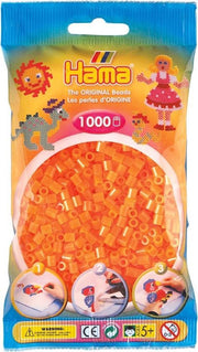 Strijkkralen 1000 Stuks Oranje Neon