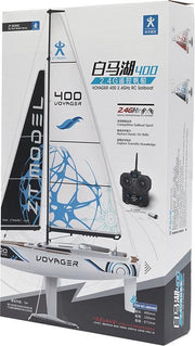 Radiografische Zeilboot Voyager 400 2.4G -Rood Playsteam
