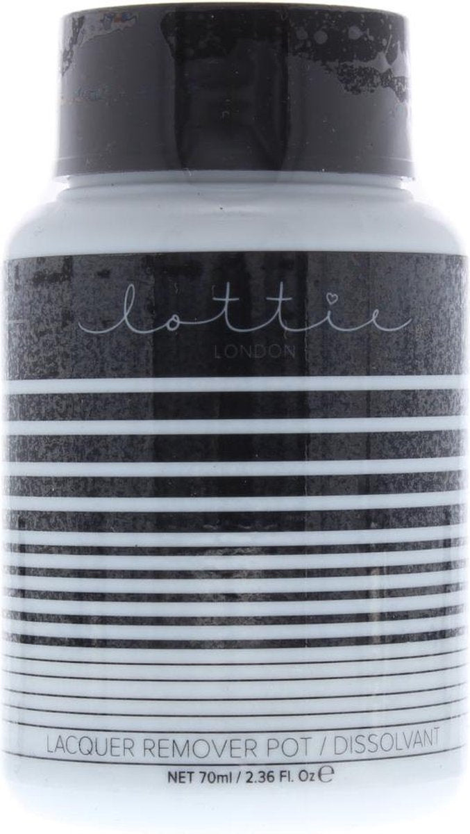 Lottie London Laquer Twist Pot Nail Polish Removal 70ml