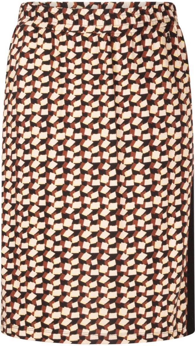 Tramontana Skirt Color Blocks Print - S