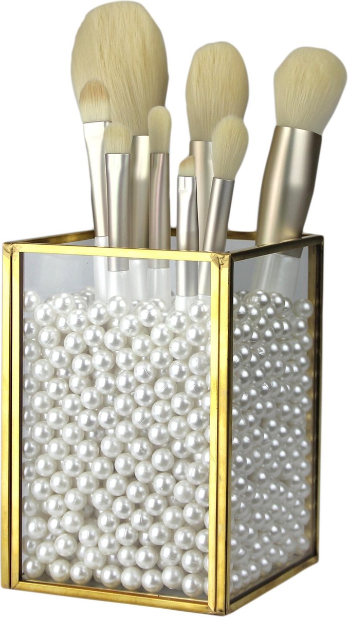 Make-up kwastenhouder Pearl | Glas