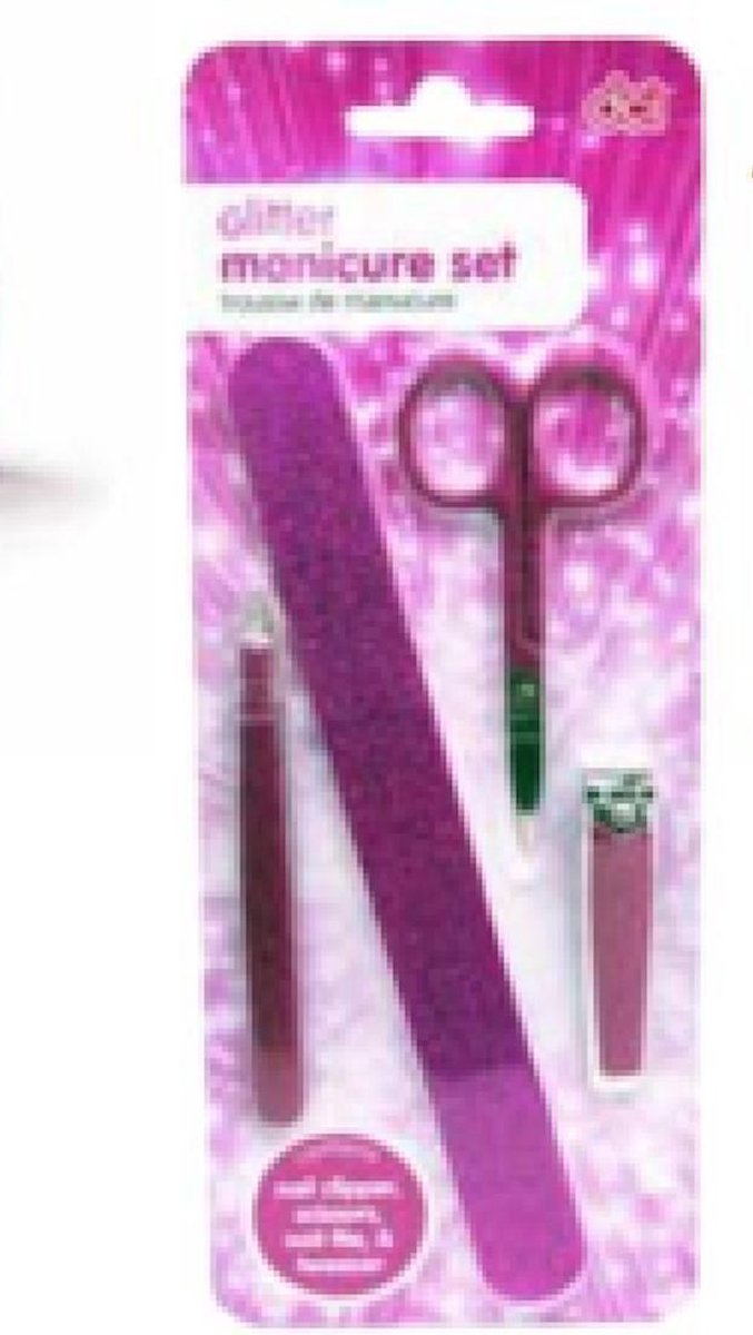 DCI Glitter Manicure SET