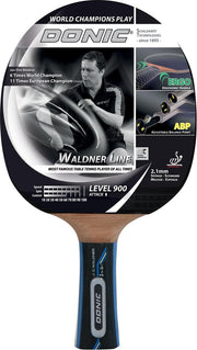 Donic Schildkrot - Waldner 900 -Tafeltennisbats - Rood/Zwart/Beige