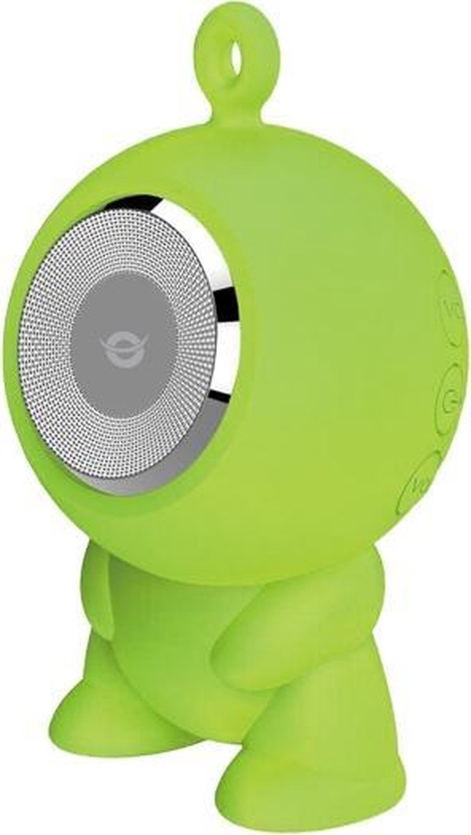 Conceptronic CSPKBTWPHFG - Luidspreker - voor draagbaar gebruik - draadloos - 3 Watt – Groen