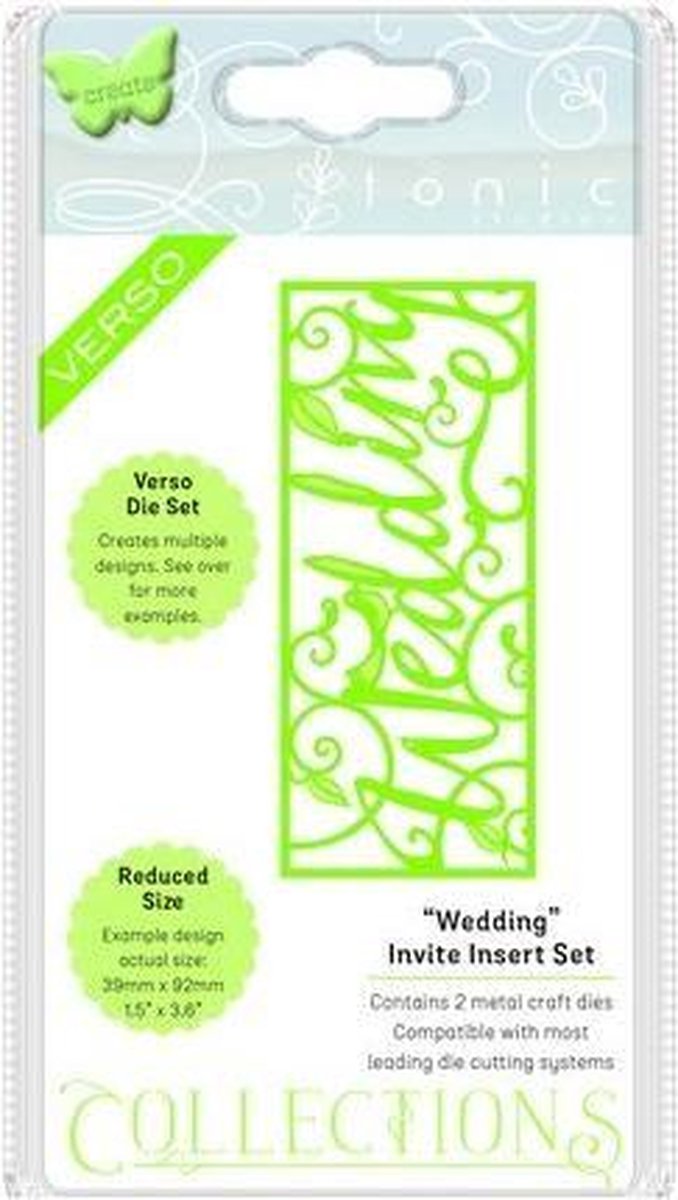 Tonic Studios Mal set invite - wedding 1501E