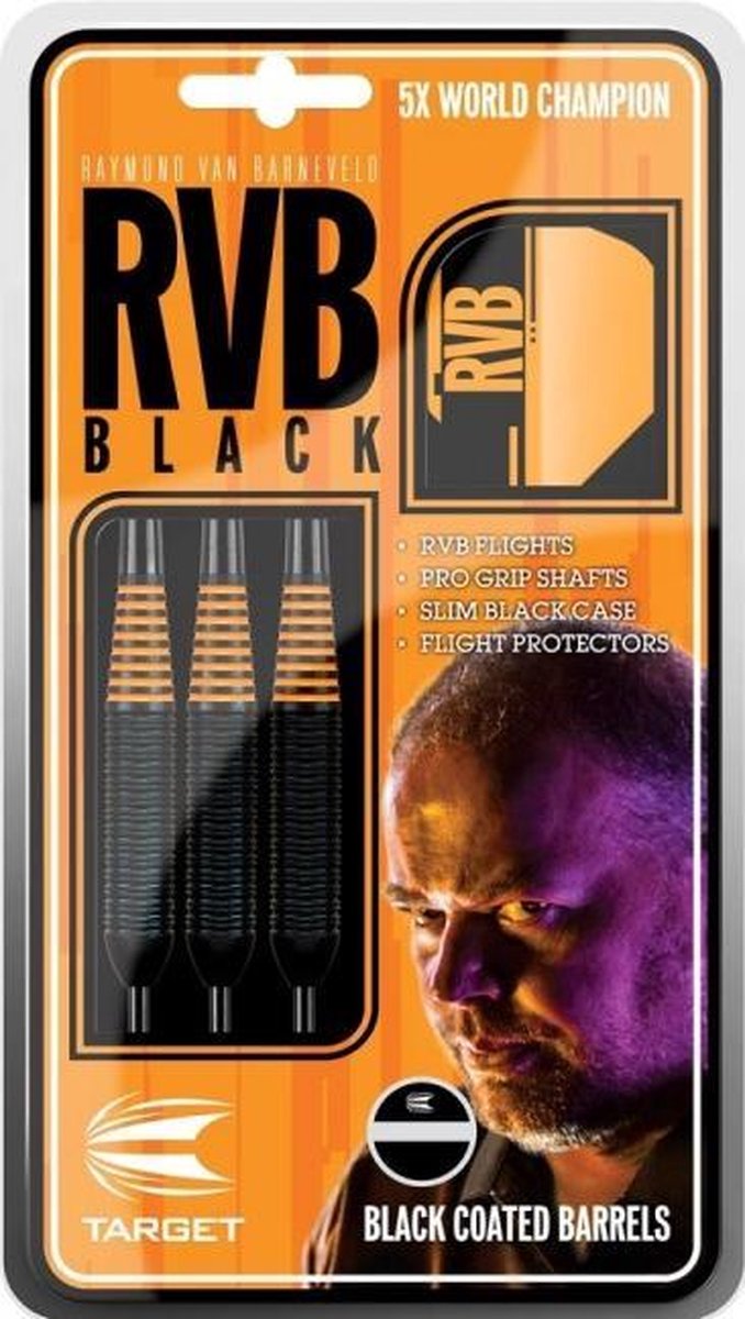 Target - Raymond van Barneveld - Black coated - 22 gram - dartpijlen