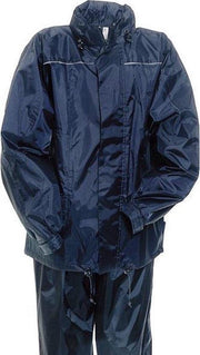Anuy Flex Regenjas Blauw - S