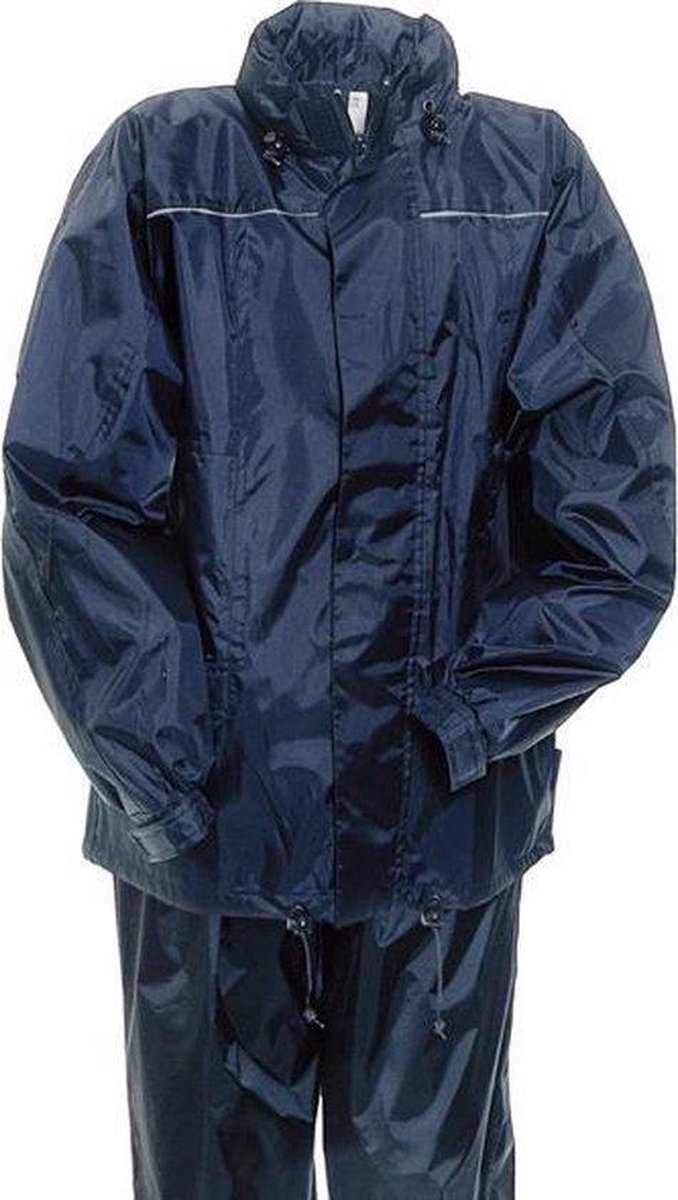 Anuy Flex Regenjas Blauw - S