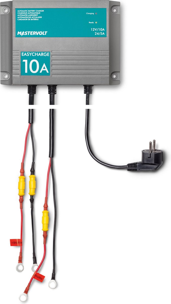 Mastervolt EasyCharge Acculader 12/24 Volt 10/5 Ampère