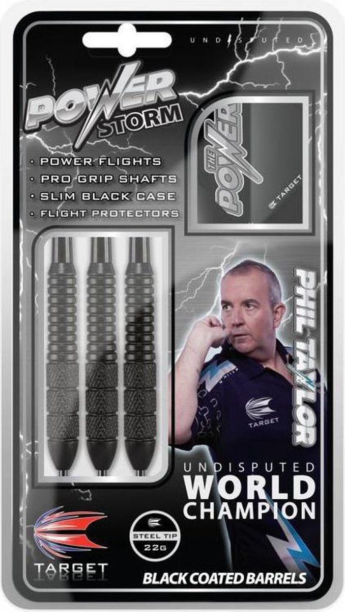 Phil Taylor Power Storm - Dartpijl 24 gram