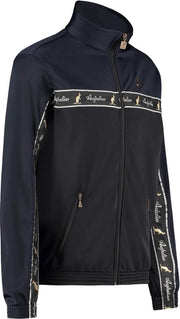 Australian duo jack met zwarte bies Blue Navy Melange maat M