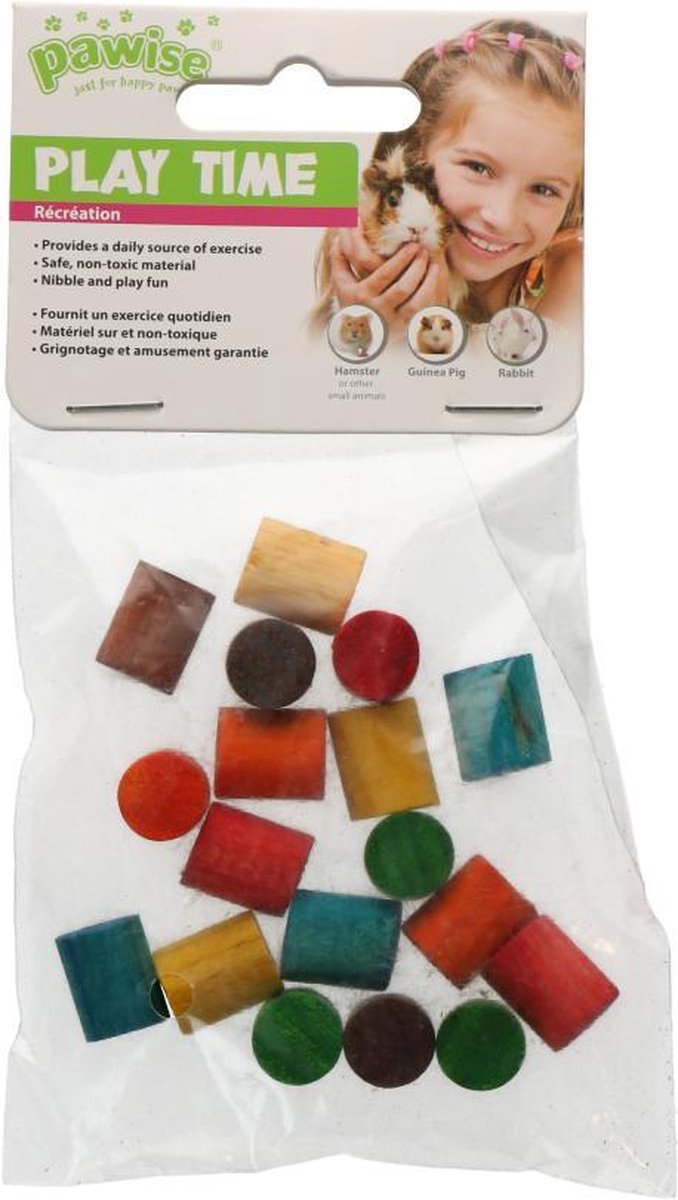 Small pet play round stix