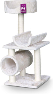 Petrebels Portland 92 krabpaal - Creme - 40 x 40 x 92 cm - 8
