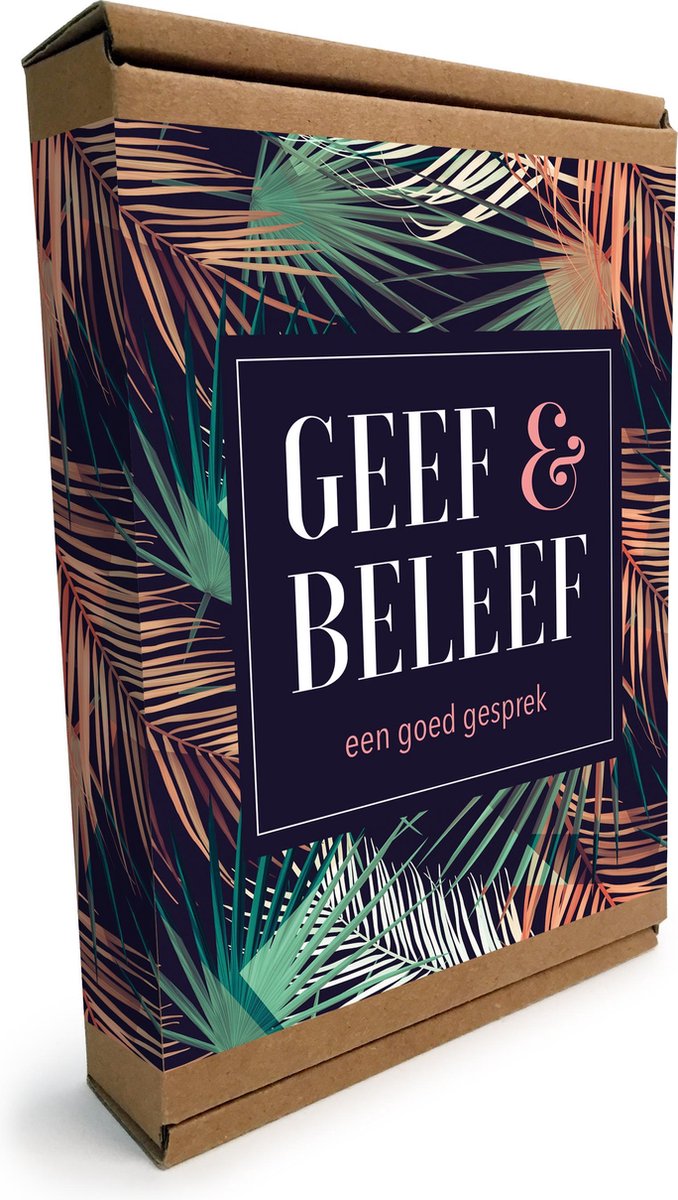 Gezelschapsspel - Geef & Beleef - Een goed gesprek