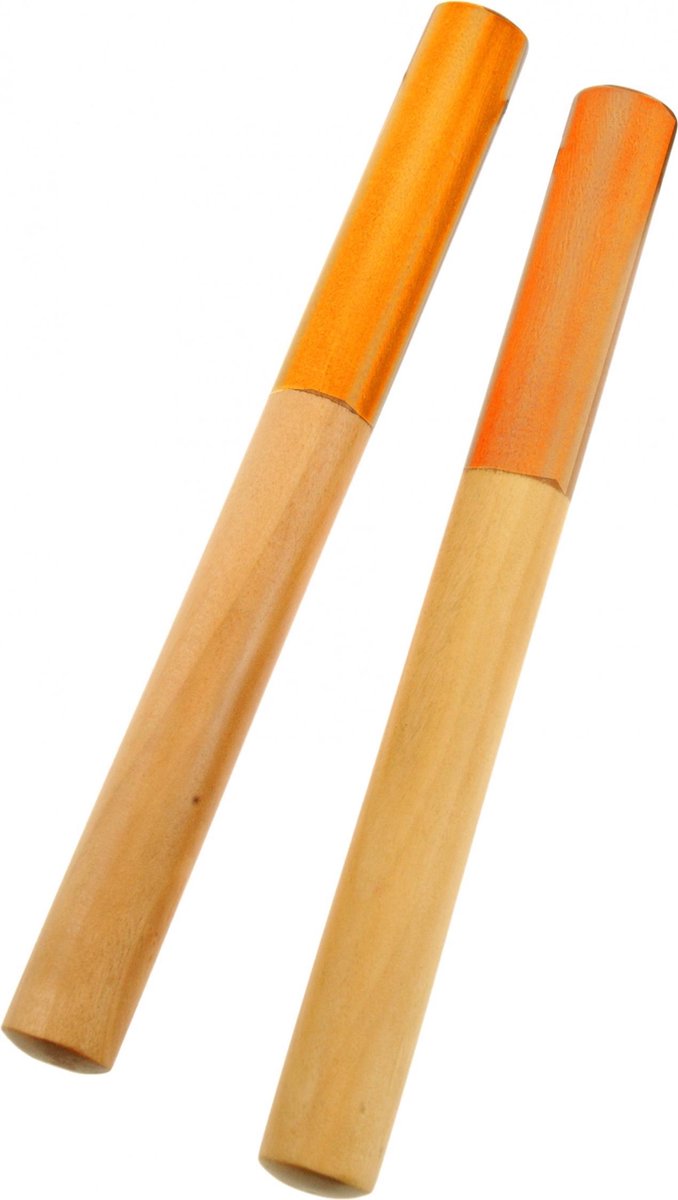 Rattlesnake Claves Hout Oranje 18 Cm
