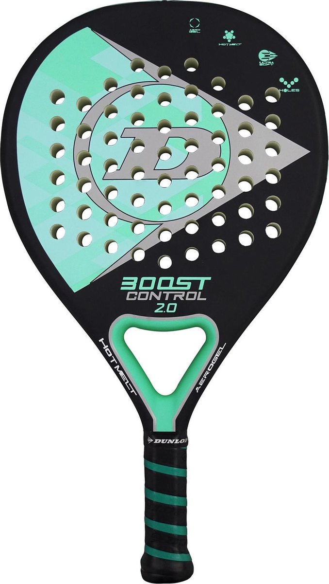 Dunlop PadelracketAlle - zwart/lichtblauw/grijs