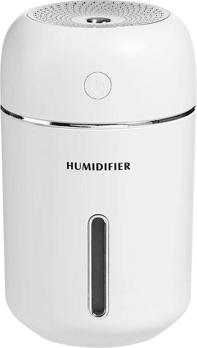 Hervulbare 280ML luchtbevochtiger met Led verlichting | USB Vernevelaar / verdamper met verschillende standen | Huis / keuken / slaapkamer / auto / kantoor