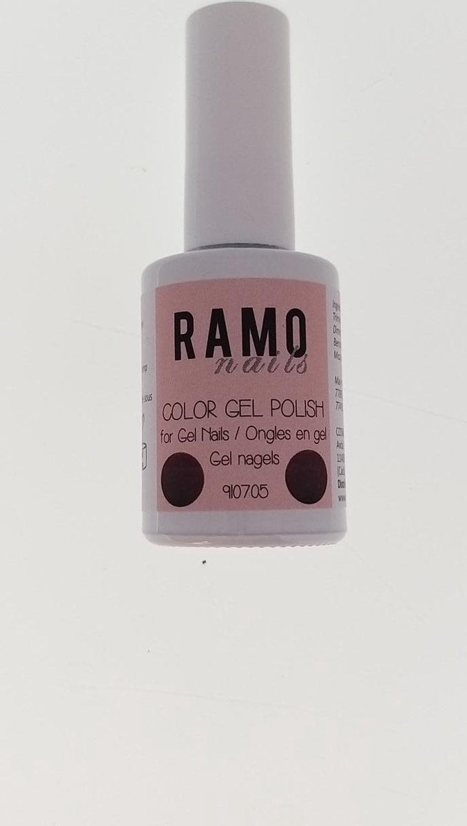 Ramo gelpolish 910705-gel nagellak-gelpolish-uv&led-15ml-rood roze.