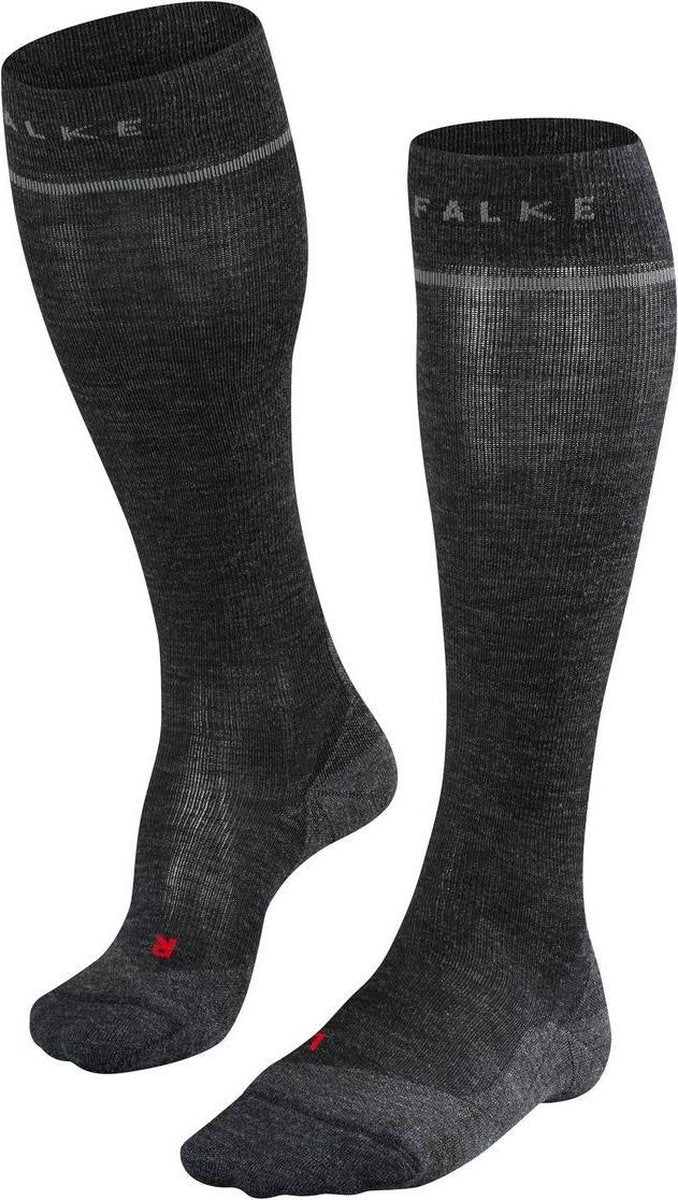 FALKE Energizing Wool Heren Compres K-Kous 16258 - 39-42 W4 - Grijs