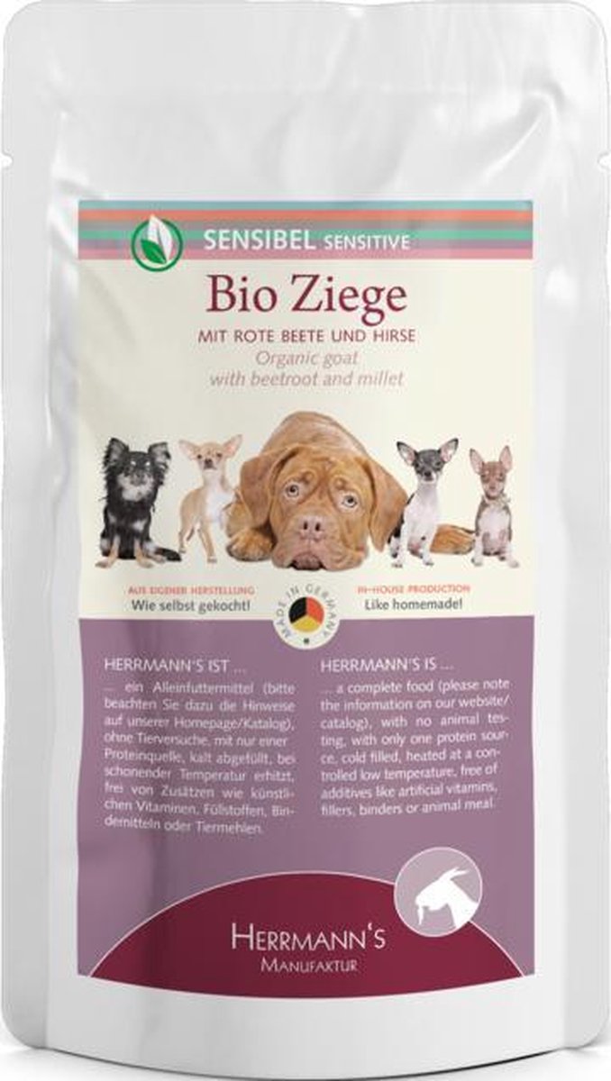 Herrmann's Sensitive Goat With Beetroot 150 gr.
