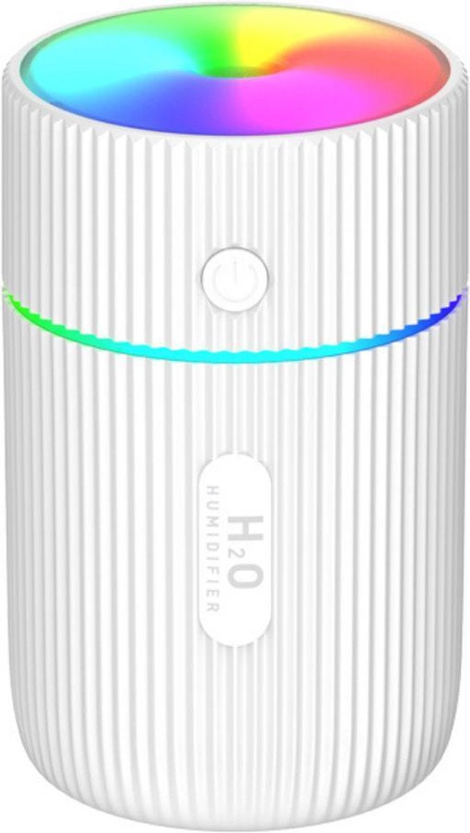 Aroma Dream Diffuser Luchtbevochtiger Wit 240 ML incl. E-book voor Aromatherapie – Humidifier
