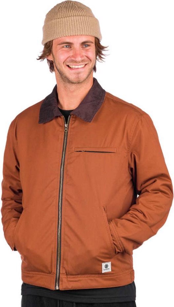 Element Craftman Zip Jkt Tortoise Shell M