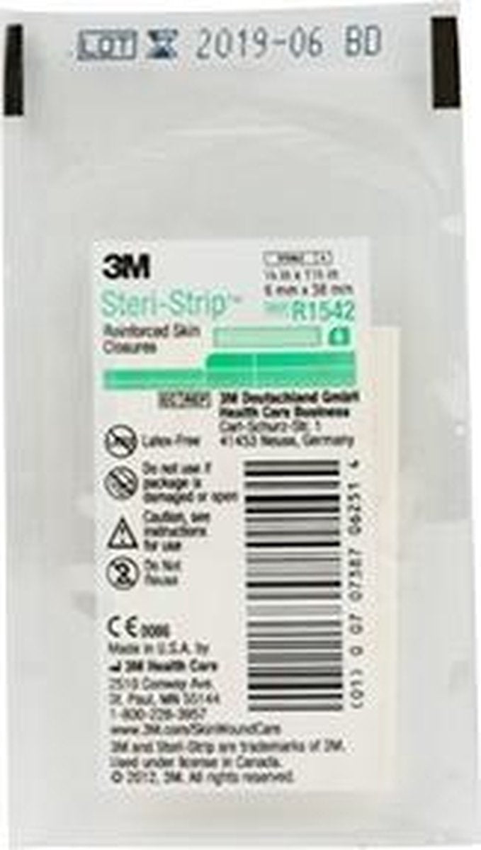 3M Steristrip R1542 -  6x38mm Wondpleister