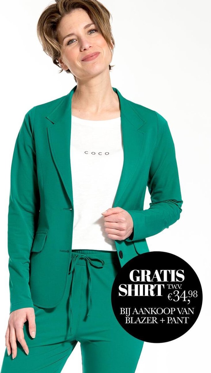 Le Blazer Regular Travel - Blazer van Je m'appelle - Travel Quality materiaal: Stretch