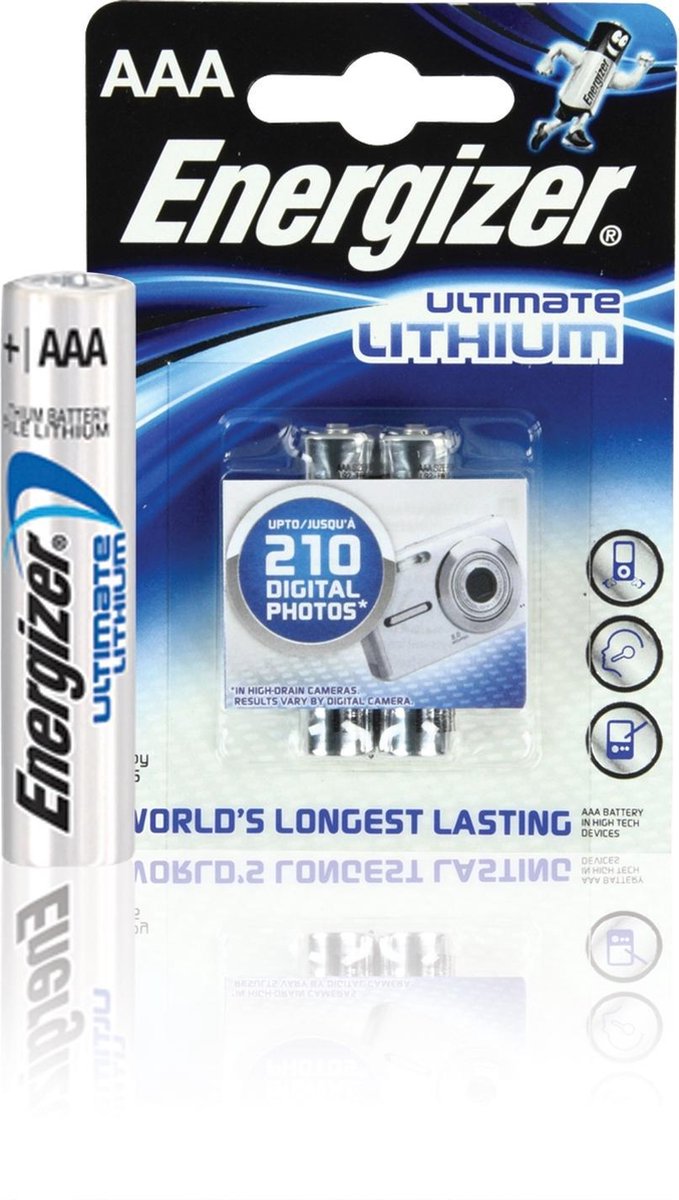 ENERGIZER Ultimate Lithium Micro AAA LR 03 1